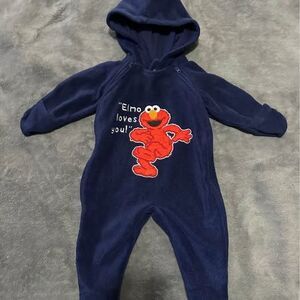Sesame Street Baby Cozy Coverall Hooded Snowsuit